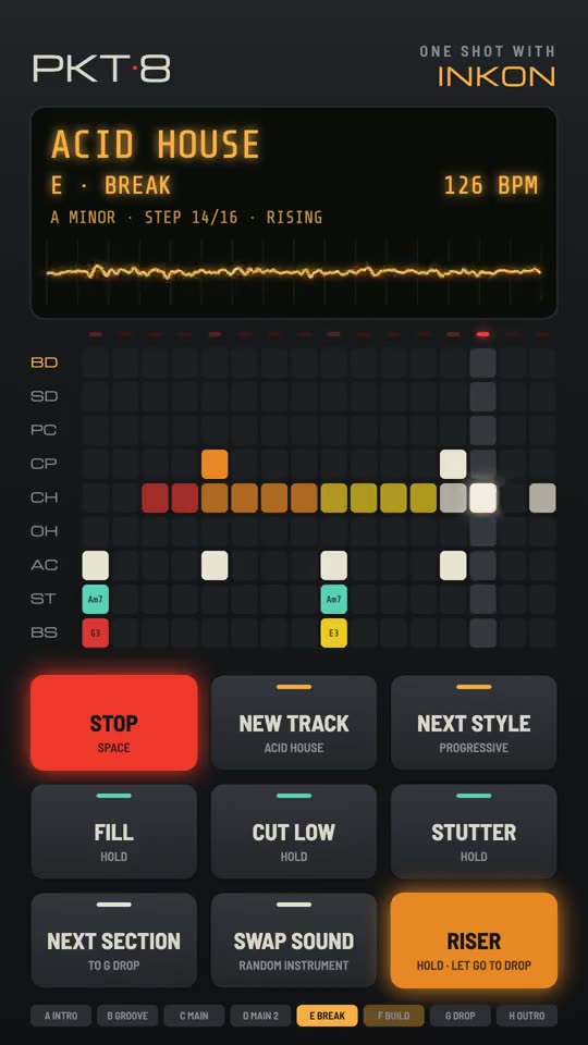 PKT-8 drum machine